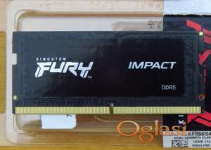 KINGSTON FURY Impact 16GB DDR5 5600 KF556S40IB-16/ GAR.2035.